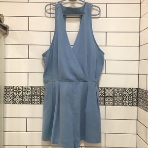 TOBI baby blue romper 👧